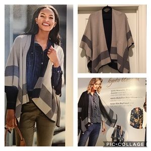 Cabi Reversible Wrap Sweater
